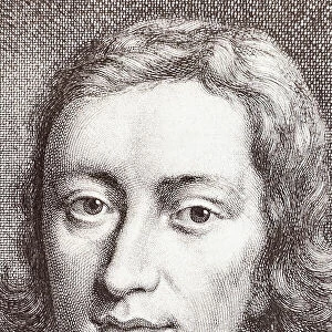 John Milton english poet and intellectual portrait
