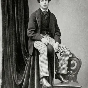 John Sholto Douglas Posing on Lounging John Sholto Douglas Posing on Lounging