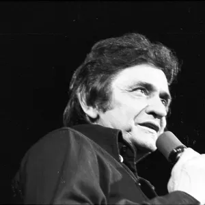 Johnny Cash Performing In Anaheim Johnny Cash Performing In Anaheim