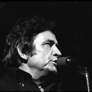 Johnny Cash Performing In Anaheim Johnny Cash Performing In Anaheim