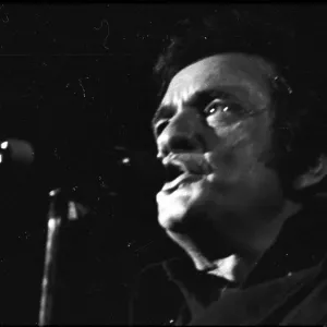Johnny Cash Performing In Anaheim Johnny Cash Performing In Anaheim