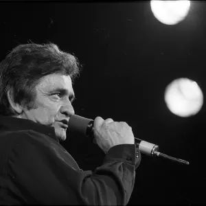 Johnny Cash Performing In Anaheim Johnny Cash Performing In Anaheim