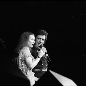 Johnny & June Performing In Anaheim Johnny & June Performing In Anaheim