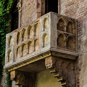 Juliets balcony in Verona
