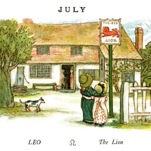 July - Kate Greenaway, 1884