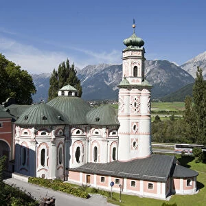 Karlskirche, St. Charless Church, in Volders, Tyrol, Austria, Europe