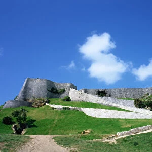 Katsuren gusuku castle ruins, Okinawa Prefecture, Japan