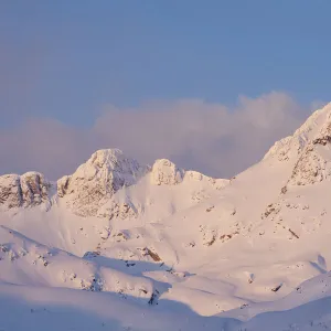 Kattfjord mountain pass, Kvaloya, Norway, Europe