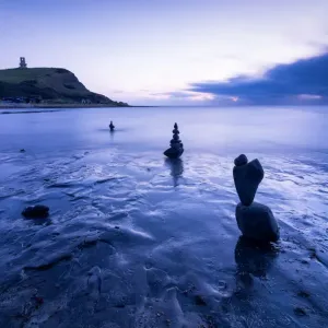 Kimmeridge Bay at blue hour