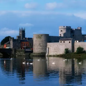 King John's Castle Print, Limerick, Ireland King John's Castle Print, Limerick, Ireland