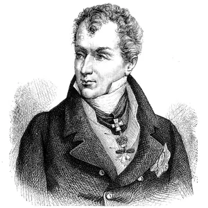 Klemens Metternich Print - Austrian Diplomat and Statesman