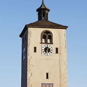 Klettnersturm tower, Tirschenreuth, Upper Palatinate, Bavaria, Germany, Europe, PublicGround