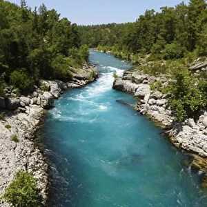 Koepruecay River, Taurus Mountains, Koepruelue Canyon National Park, Antalya Province, Turkey