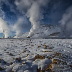 Krafla: Geothermal area