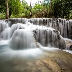 Kuang Si Falls Print Kuang Si Falls Print