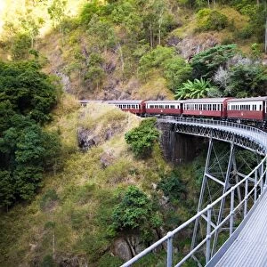 Kuranda scenic railway train, Queensland
