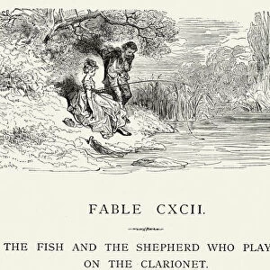 La Fontaines Fables - Fish and the Shepherd