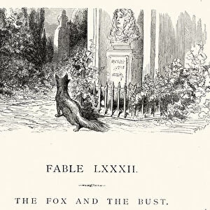 La Fontaines Fables - Fox and the Bust