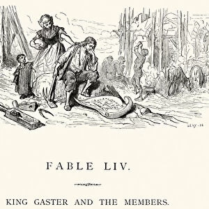La Fontaines Fables - King Gaster and the Members