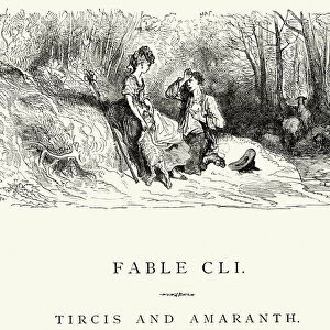 La Fontaines Fables - Tircis and Amaranth