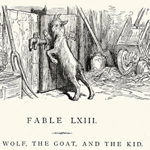 La Fontaines Fables - Wolf the Goat and Kid