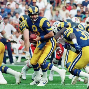 LA Rams QB Steve Dils Game Action