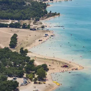 Lac de St Croix in Provence, France
