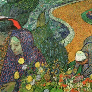 Ladies of Arles (Memory of the Garden at Etten), 1888. Artist: Vincent van Gogh Ladies of Arles (Memory of the Garden at Etten), 1888. Artist: Vincent van Gogh