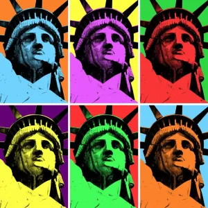 Lady Liberty Pop Art Lady Liberty Pop Art