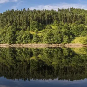 Ladybower reservoir panorama