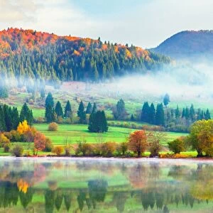 Lake Bohinj in Triglav National Park, Slovenia