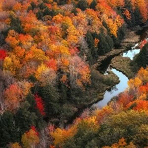 Lake of the Clouds in Peak Fall Color