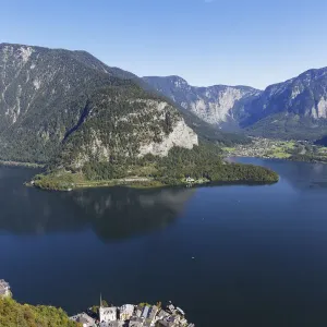 A1 Print of Lake Hallstatt, Hallstatter See in Upper Austria A1 Print of Lake Hallstatt, Hallstatter See in Upper Austria