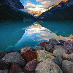 Lake Louise Sunrise Print at Lake Louise Lodge Lake Louise Sunrise Print at Lake Louise Lodge