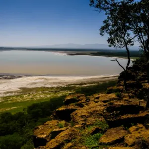 Lake Nakuru from Baboon Cliff View Point