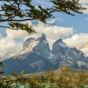 Lake Pehoe and The Horn mountains, Torres Del Paine National Park, Patagonia, Chile Lake Pehoe and The Horn mountains, Torres Del Paine National Park, Patagonia, Chile