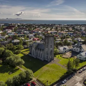 Landakot Church and Neighborhood, Reykjavik Landakot Church and Neighborhood, Reykjavik