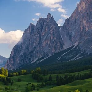 Landscape of Dolomites in summer, Italy