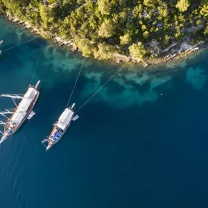Landscape, Nature, adriatic sea, aerial view, boat, croatia, drone point of view Landscape, Nature, adriatic sea, aerial view, boat, croatia, drone point of view