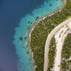 Landscape, Nature, adriatic sea, aerial view, croatia, drone point of view, forest