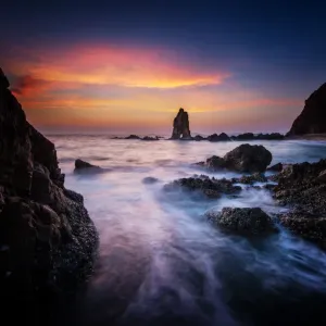 Landscape of paradise beach, Thailand, Sunset Landscape of paradise beach, Thailand, Sunset