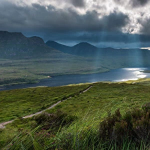 Landscape of Stac Pollaidh, highland