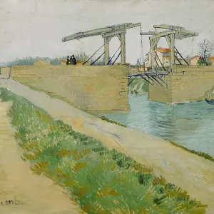 The Langlois bridge (Pont de Langlois), 1888. Artist: Gogh, Vincent, van (1853-1890) The Langlois bridge (Pont de Langlois), 1888. Artist: Gogh, Vincent, van (1853-1890)