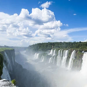 Largest waterfalls of Iguazu Falls, Argentina