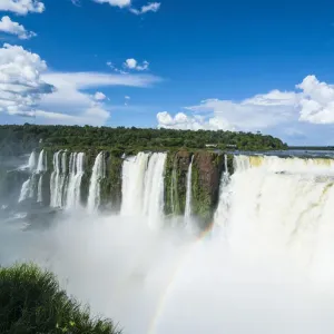 Largest waterfalls of Iguazu Falls, Argentina