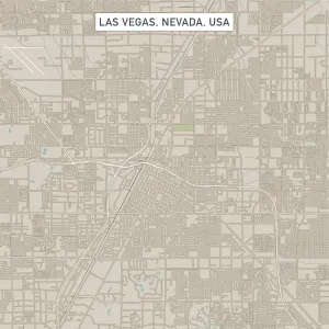 Las Vegas Nevada US City Street Map Las Vegas Nevada US City Street Map
