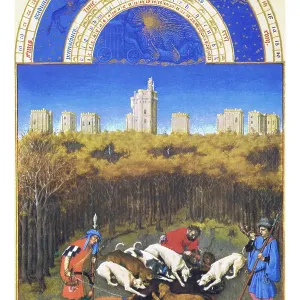 Le Tres riches heures du Duc de Berry - December Le Tres riches heures du Duc de Berry - December
