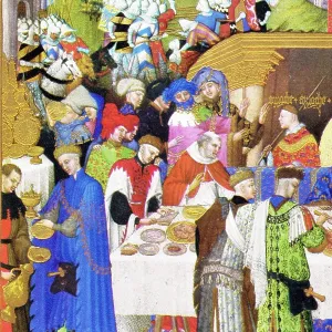 Le Tres riches heures du Duc de Berry - January Le Tres riches heures du Duc de Berry - January