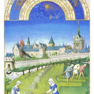 Le Tres riches heures du Duc de Berry - June Le Tres riches heures du Duc de Berry - June