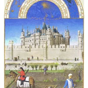 Le Tres riches heures du Duc de Berry - October Le Tres riches heures du Duc de Berry - October